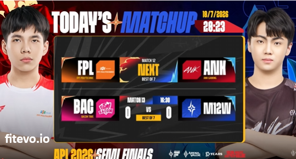TRỰC TIẾP SEMI FINALS APL 2026 NGÀY 18/07 2 Screenshot 2026 07 18 133505